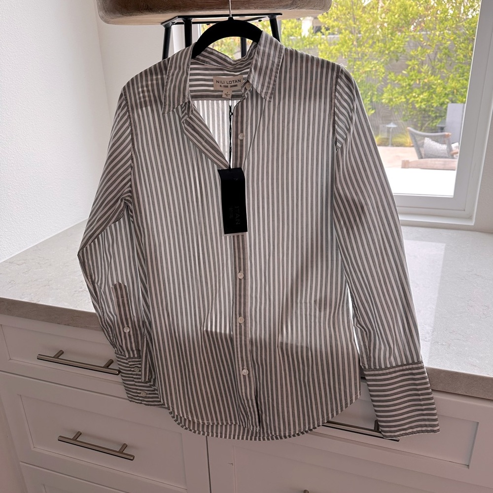 NWT Nili Lotan Button down